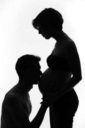 Photo de grossesse originale