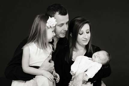 Photo de famille bébé