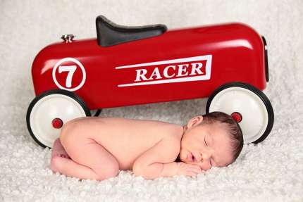 Photo de bébé originale