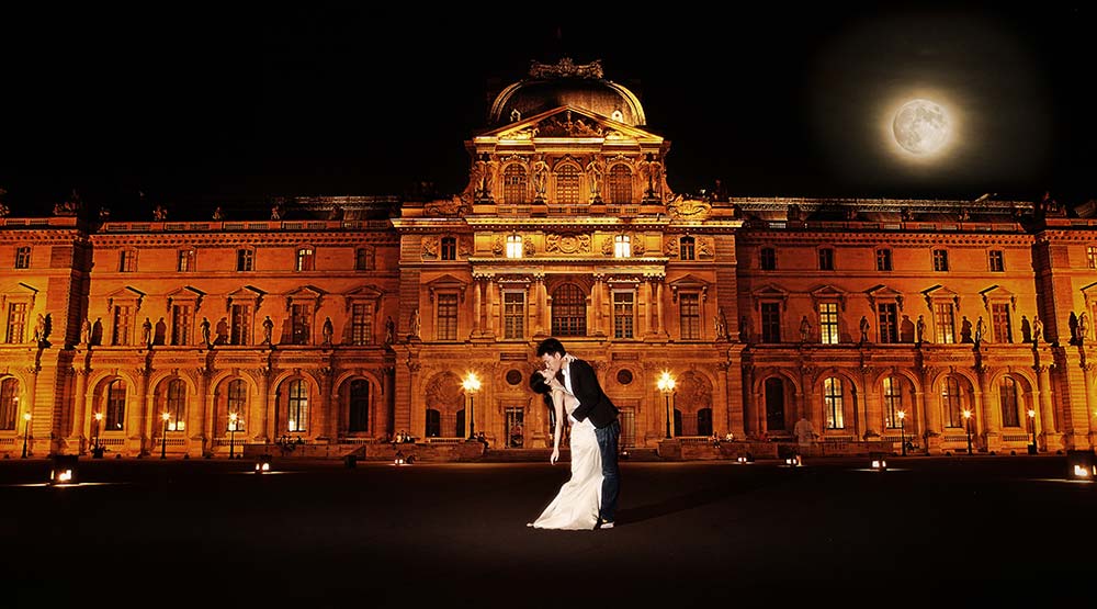 Wedding photographer Le Louvre