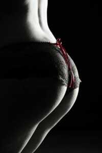 Photo de fesses en lingerie culotte